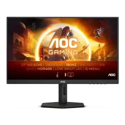 Monitor AOC Q27G4X 27" 2K IPS 180Hz 0,5ms MPRT Gamingowy