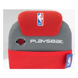 Fotel Playseat Champ NBA-Toronto Raptors Gamingowy do 122kg Tkanina Szaro-czerwony