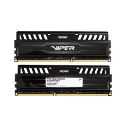 Pamięć RAM Patriot Viper 3 Black 16GB (2 x 8GB) DDR3 1600 CL10