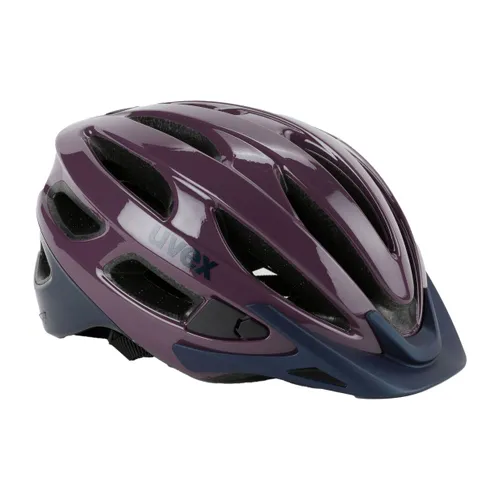 Kask rowerowy UVEX True plum deep space