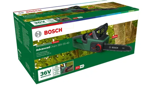 Piła łańcuchowa akumulatorowa BOSCH 36V AdvancedChain 36V-35-40 2,0AH 06008B8600