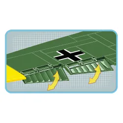 Klocki Cobi Historical Collection WWII Junkers JU 52/3M