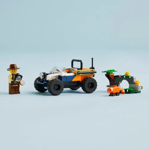 LEGO 60424 City Quad badacza dżungli z pandą czerwoną