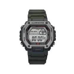 Casio Digital MWD-110H-3avef Green saati