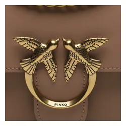 Pinko Love One Mini DC AI 23-24 PCPL 100074 A0f1 geantă Bej D01q