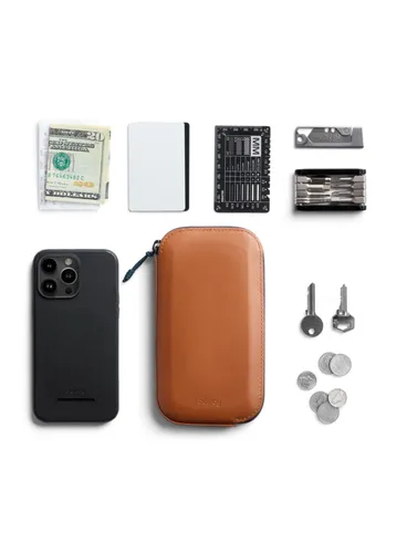 Чехол для телефона и карт Bellroy Venture Phone Pocket Plus - бронзовый