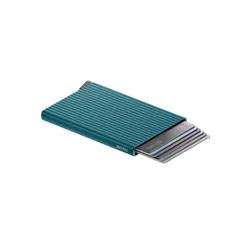 Кошелек Secrid Premium Cardprotector Fluted, RFID, teal