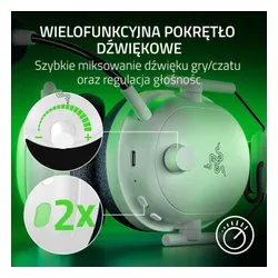 Słuchawki bezprzewodowe z mikrofonem Razer BlackShark V2 Pro Xbox Nauszne Biały