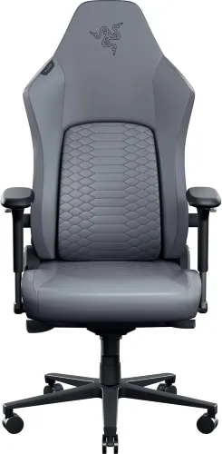 Fotel Razer Iskur V2 NewGen Gamingowy do 136kg Skóra ECO Jasnoszary