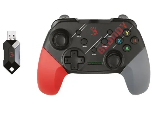 Pad A4tech GPW50 Sports Red RF do PC, PS3, Android Bezprzewodowy Czarny