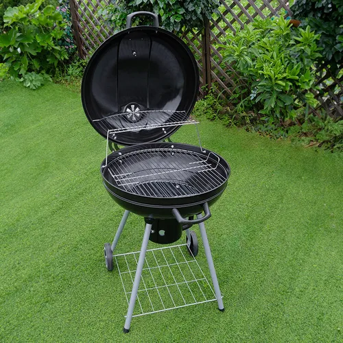 Grill węglowy VELACO VL04-BLACK Czarny