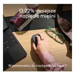 Myszka Logitech Mobi Fold Grafitowy