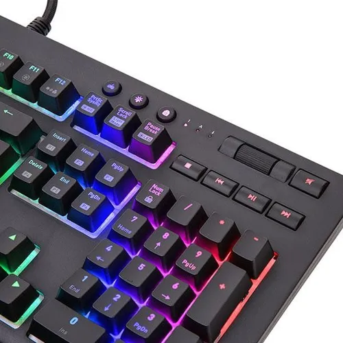 Klawiatura Thermaltake Premium X1 RGB Cherry MX Blue (KB-TPX-SSBRUS-01 )