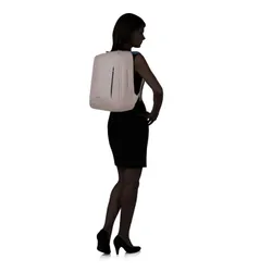 Рюкзак ручная кладь Samsonite Guardit Classy BP Underseater 15,6" - stone grey