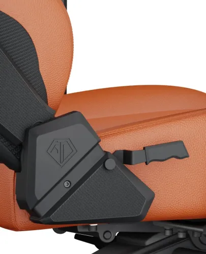 Fotel Anda Seat Kaiser 3 L Gamingowy do 150kg Skóra ECO Pomarańczowy