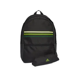 Adidas clasic orizontal 3-dungi Rucsac HY0743 Negru / Pullim