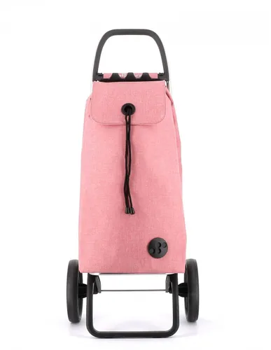 Wózek na zakupy 2 duże koła składany Rolser I-Max TWEED 2LRSG - coral