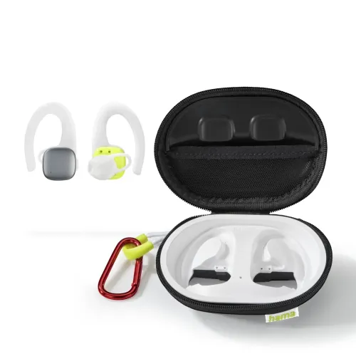 Słuchawki bezprzewodowe Hama Spirit Athletics Douszne Bluetooth 5.0 Biały