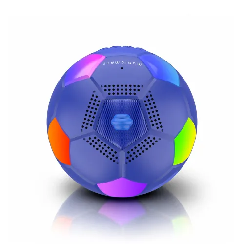 Głośnik Bluetooth Musicmate MM-SB40-N FootballWave LED 5W Niebieski