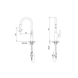 Bateria Globalo Divio Miedziany Mosiądz/Pvd