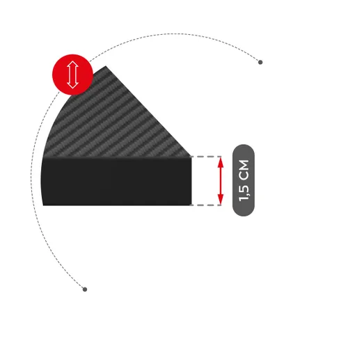 Biurko gamingowe HUZARO Hero 6.0 RGB Czarny