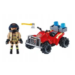PLAYMOBIL City Action 71090 Pożarniczy Speed Quad