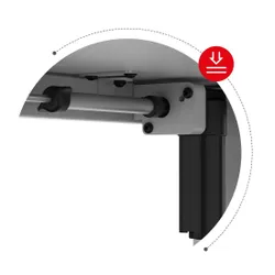 Biurko gamingowe HUZARO Hero 7.9 Biały