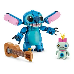 LEGO Disney 43296 Stitch i Strupka, zestaw klocków 9+