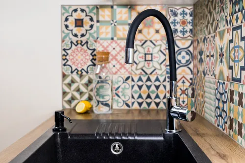 Bateria KFA ARMATURA Rumba 6553-915-00 Chrom/czarny