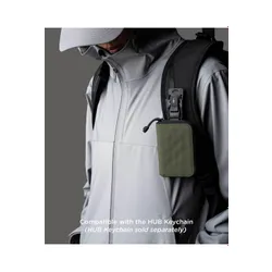 Кошелек Alpaka Zip Coin Wallet, зеленый