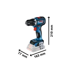 Bosch GSR 18V - 90 C 2x5 tornavida matkabı. 0Ah