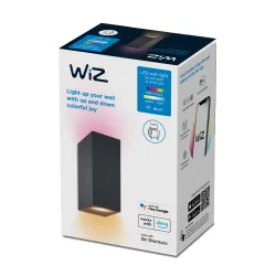 Kinkiet WiZ Up&Down 2x5W Czarny