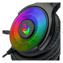 Słuchawki przewodowe z mikrofonem Redragon Pandora H350 RGB Nauszne Czarny