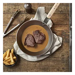 DE BUYER Mineral B Bois 20 cm - patelnia ze stali węglowej