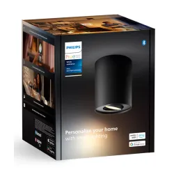 Oświetlenie punktowe Philips Hue White Ambiance Pillar Czarny