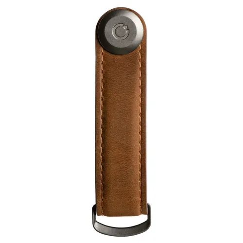 Skórzane etui na klucze Orbitkey Key Organiser Crazy Horse - chestnut brown/brown stitching