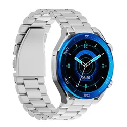 Smartwatch IMIKI Xplorer Oyster Srebrno-niebieski