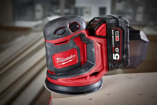 Milwaukee M18 Eksantrik Taşlama Makinesi BOS125-502B