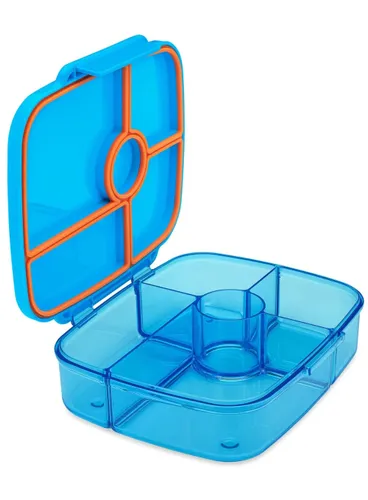 Lunchbox głęboki 5-komorowy Yumbox Go Bento Box - Miami blue