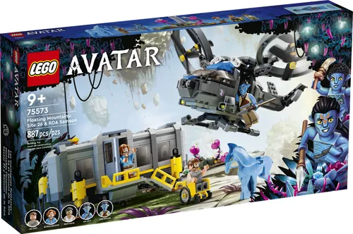 Конструктор Lego 75573 Avatar - Мобильная станция ОПР и конвертоплан Самсон в горах Аллилуйя