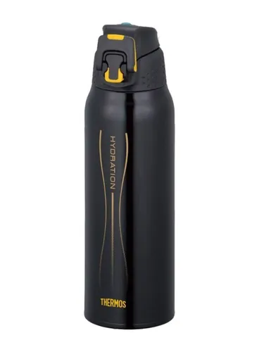 Termos sportowy z futerałem Thermos Hydration Sport Bottle 1 l - black / yellow