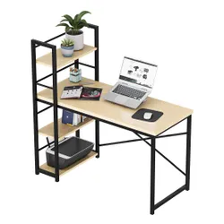 Biurko gamingowe MARK ADLER Leader 4.0 Brązowo-czarny