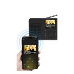 Radioodbiornik Hama DIR10 Radio FM, DAB, Internetowe Wi-Fi Bluetooth Czarny