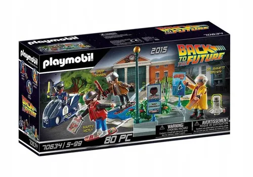 PLAYMOBIL 70634 Back to the Future Pościg na deskorolce