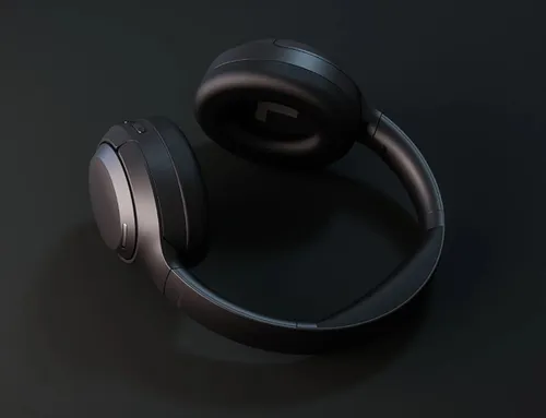 Słuchawki nauszne HAPPY PLUGS Play Lite ANC  Czarny