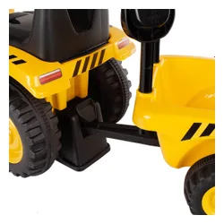 Jeździk Traktor z przyczepką Caterpillar CAT jeździdełko dla dziecka pojazd 12M+
