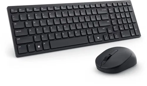 Zestaw klawiatura i mysz Dell Silent KM555 bezprzewodowa czarna