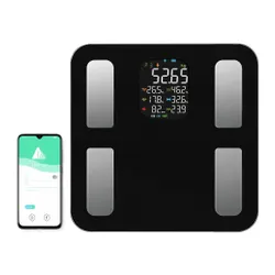 Waga łazienkowa OROMED Oro-Bluetooth H Smart Czarny