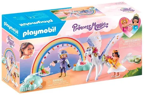 Playmobil Princess Magic 71361 Набор фигурок "Небесный пегас с радугой