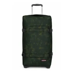 Tekerlekli çanta bavul Eastpak Transit L-Camo boya haki